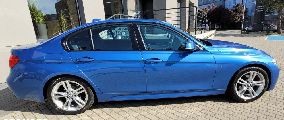 BMW Seria 3 cena 79500 przebieg: 124992, rok produkcji 2017 z Gliwice małe 191